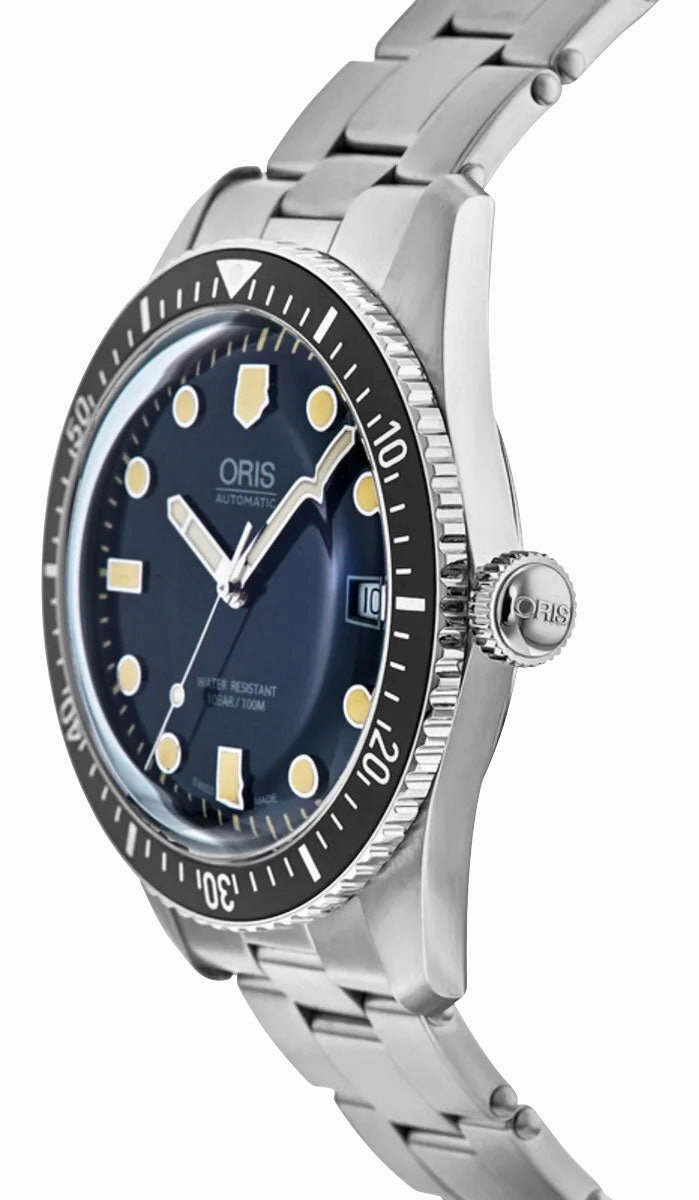 Oris Divers Sixty-Five Automatic Stainless Steel Blue Dial Date Mens Watch 01 733 7720 4055-07 8 21 18
