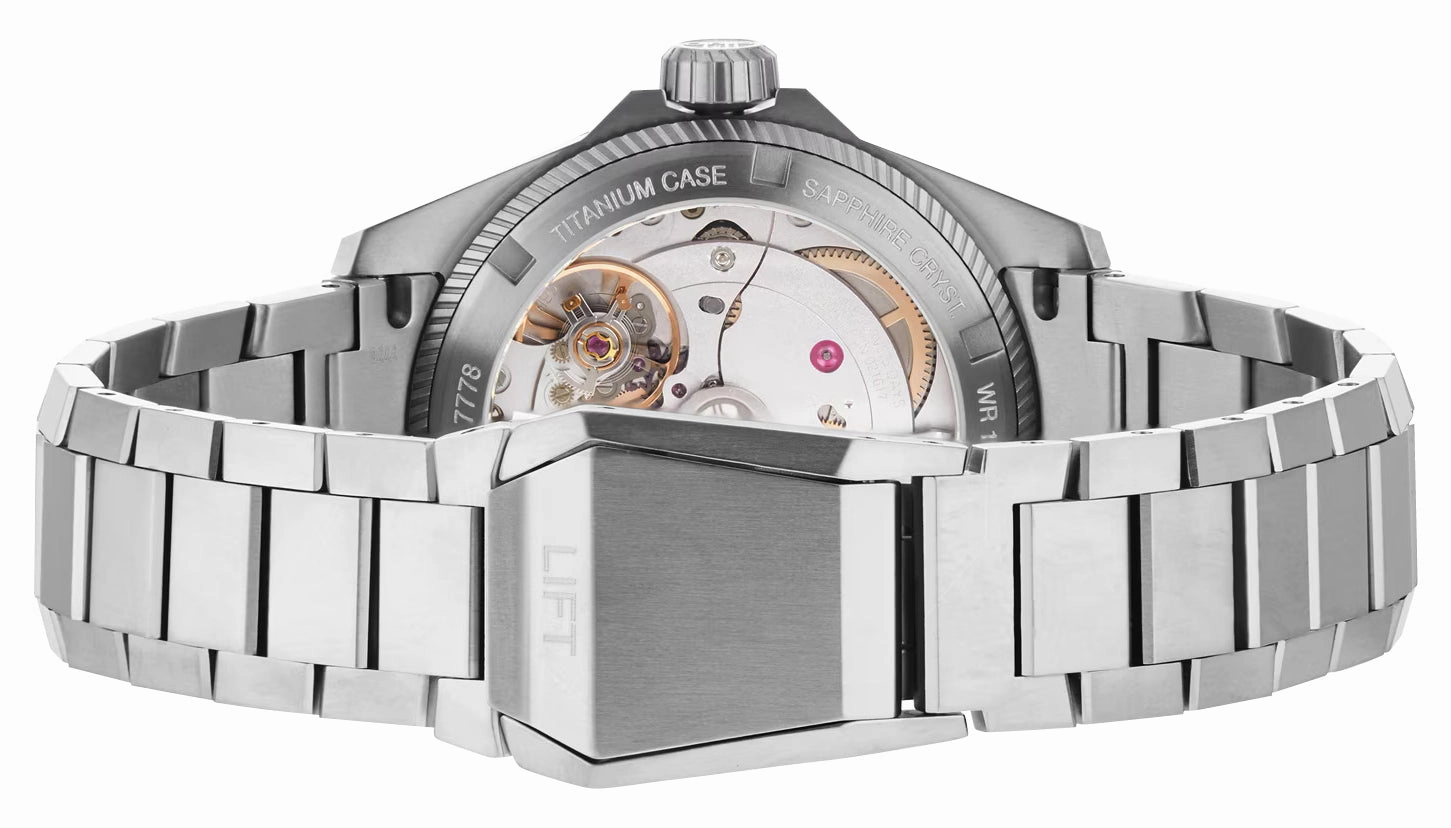 Oris ProPilot X Calibre 400 Automatic Titanium Blue Dial Date Mens Watch 400 7778 7155-07 7 20 01TLC