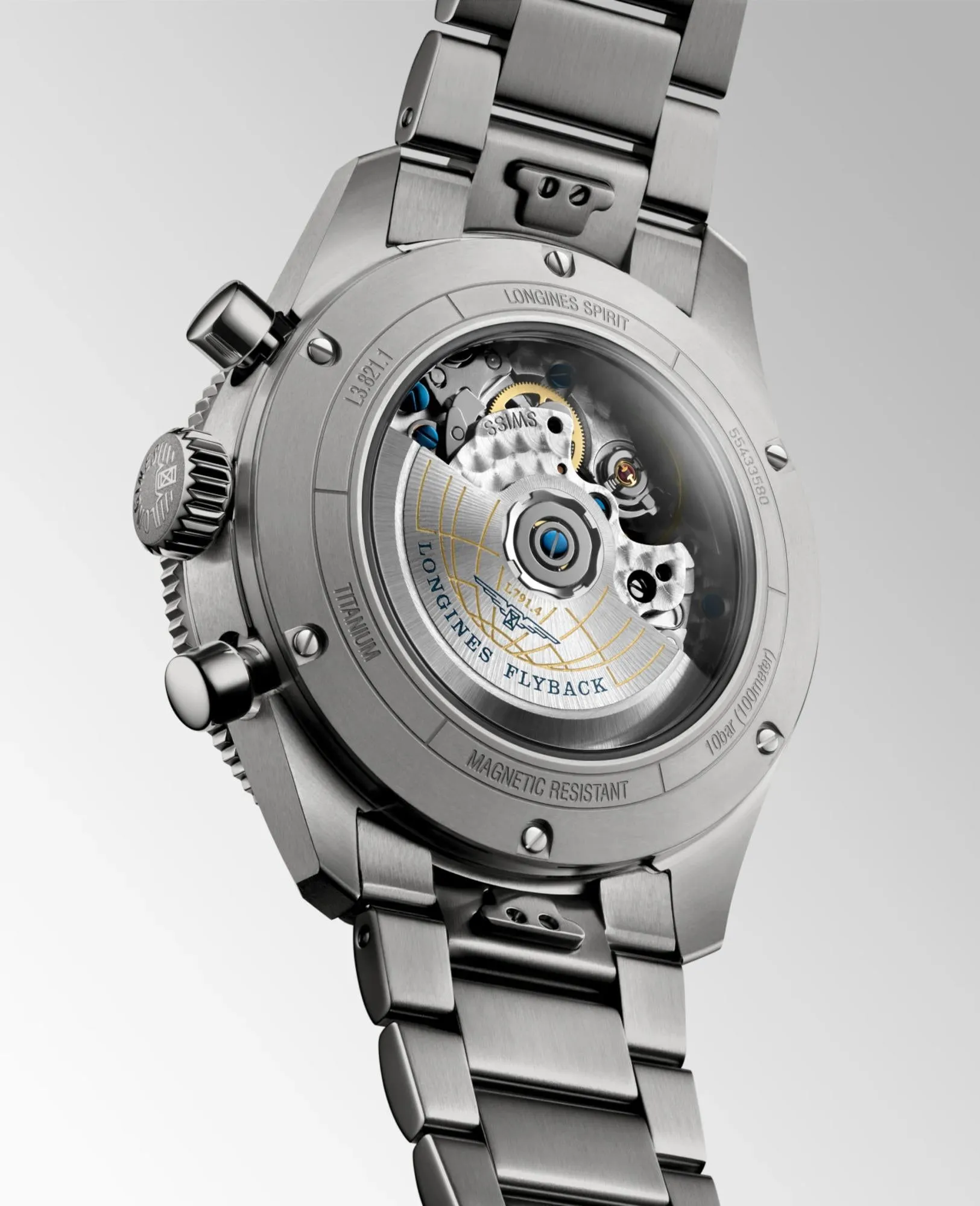 Orologio LONGINES SPIRIT FLYBACK TITANIUM