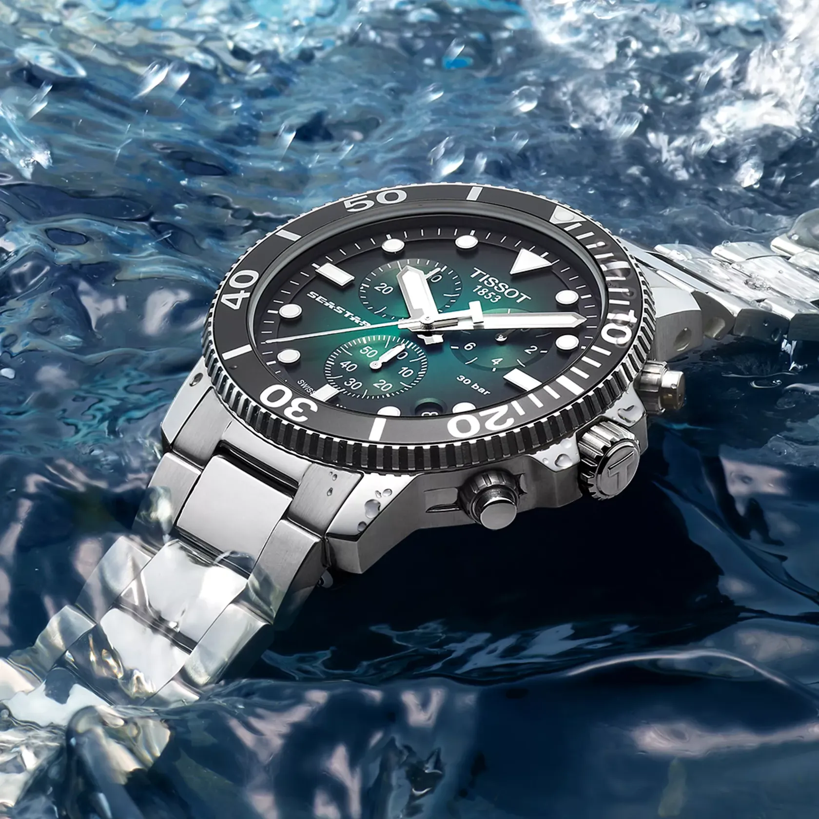 Orologio Tissot seastar 1000 quartz chronograph