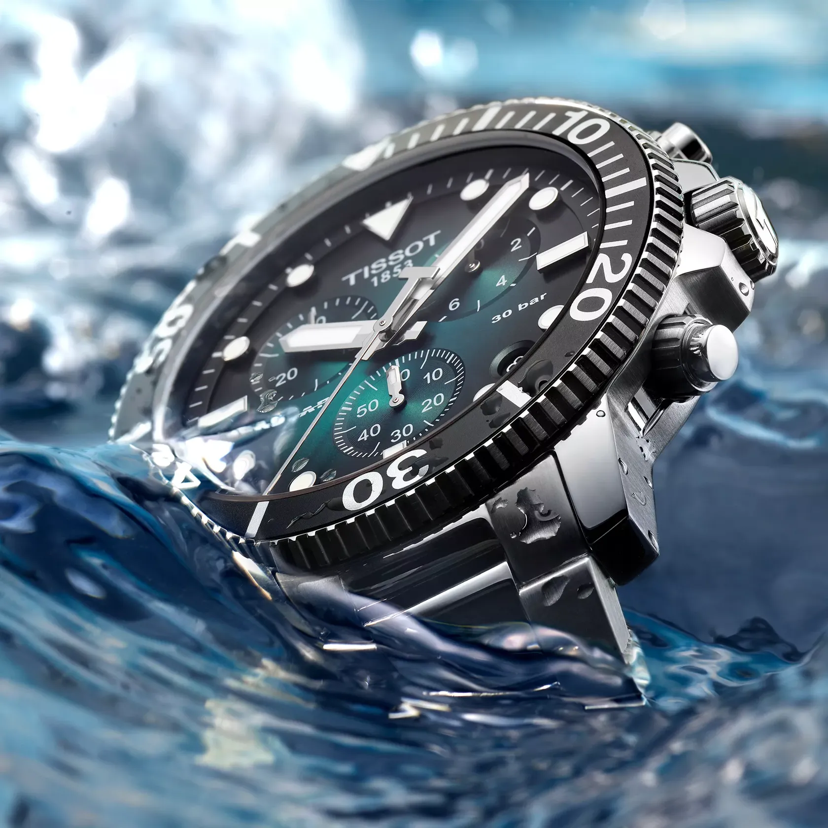 Orologio Tissot seastar 1000 quartz chronograph