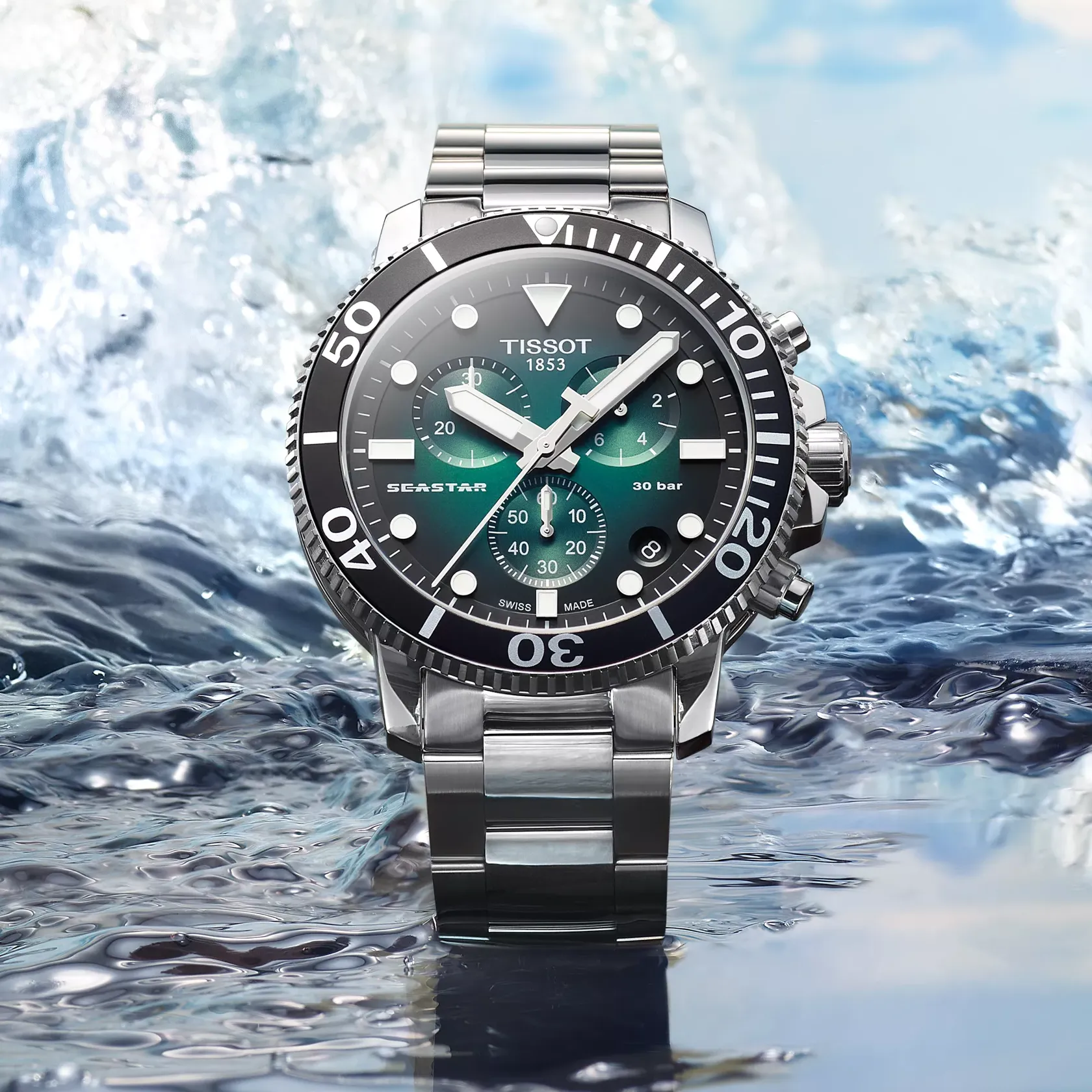 Orologio Tissot seastar 1000 quartz chronograph