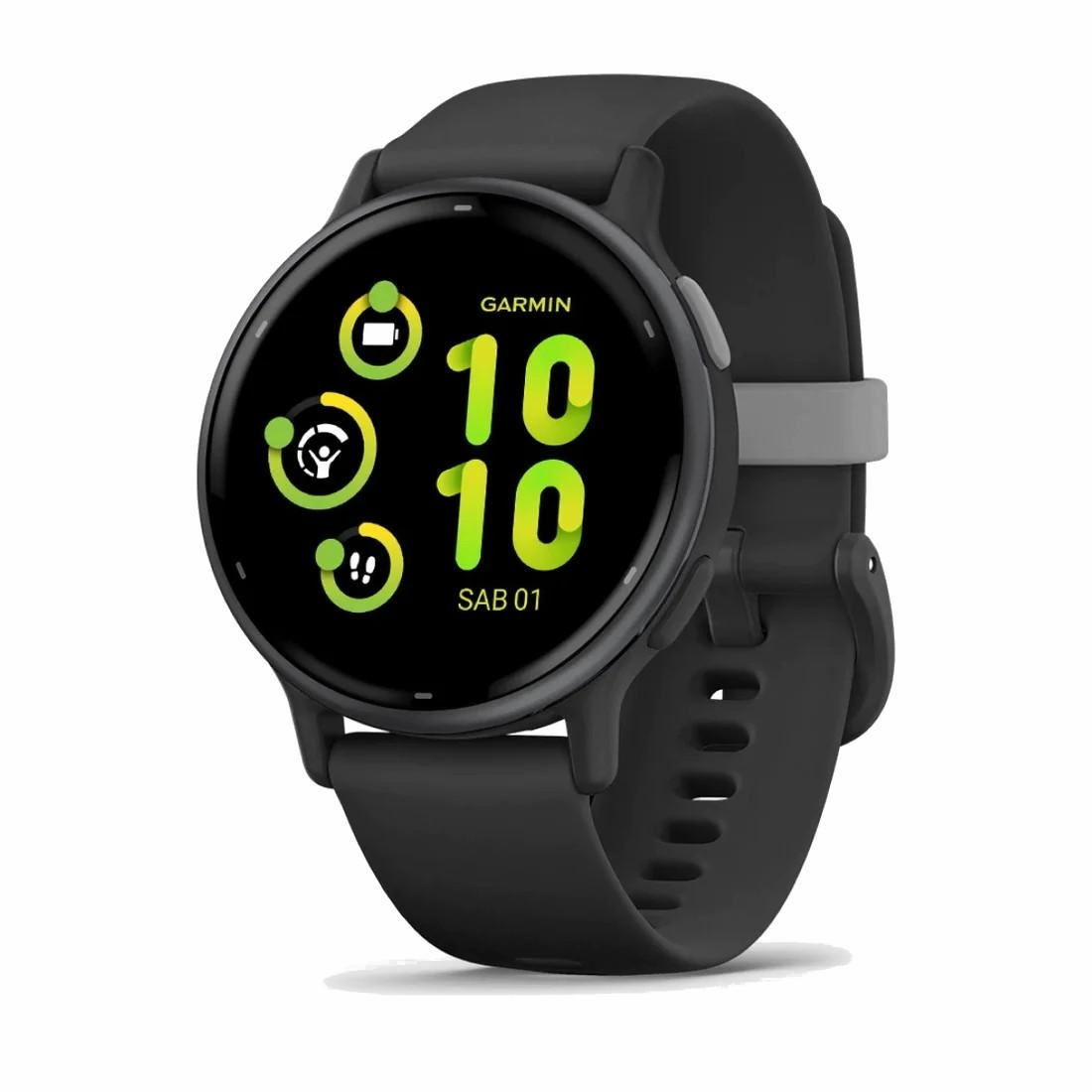 Orologio Garmin Vivoactive 5 Black & Slate con cinturino in silicone