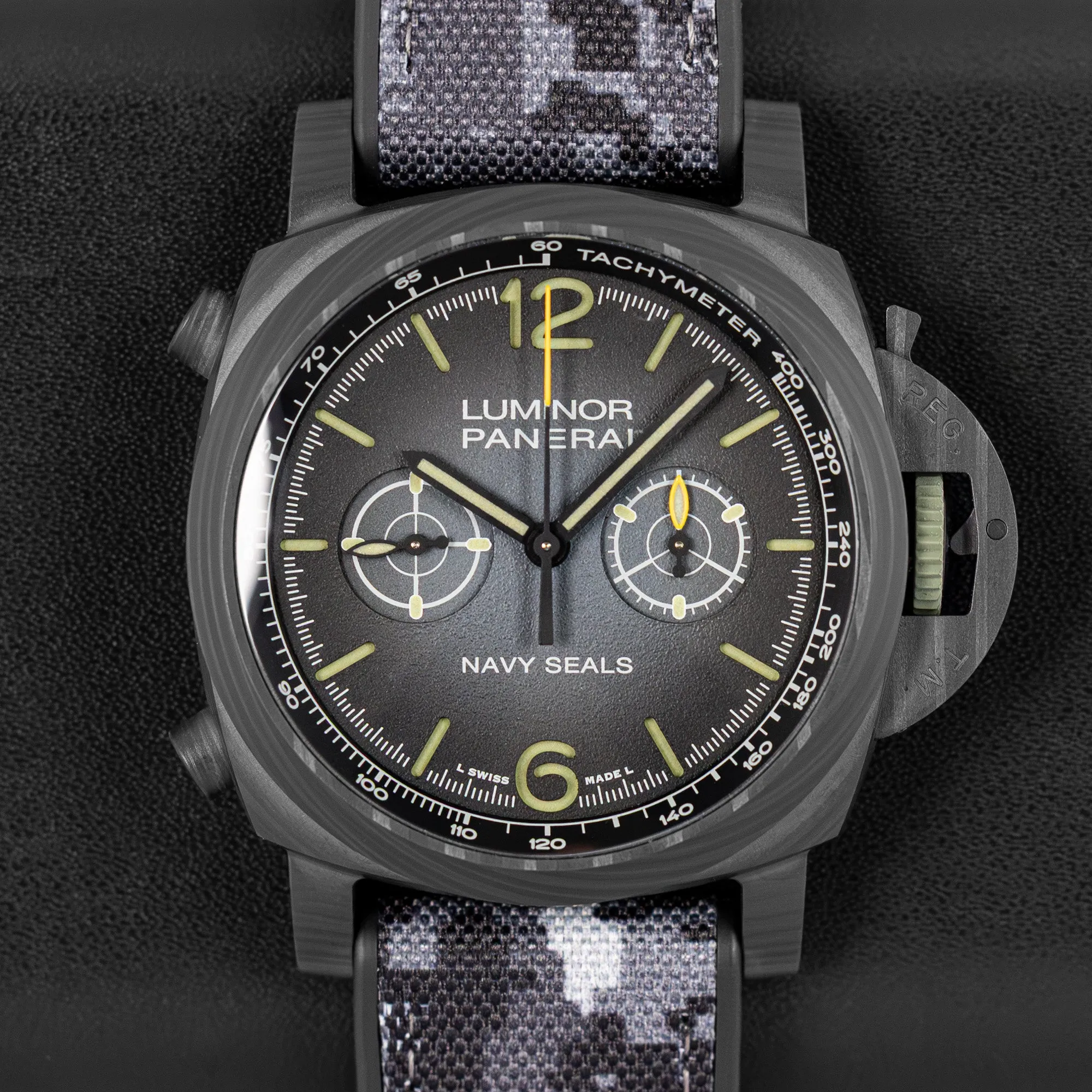 Panerai Luminor Chrono Carbotech Navy Seals PAM01419