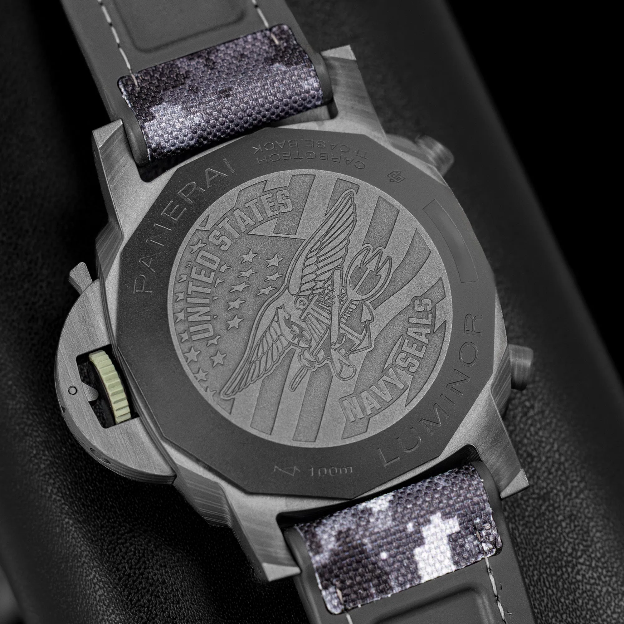 Panerai Luminor Chrono Carbotech Navy Seals PAM01419