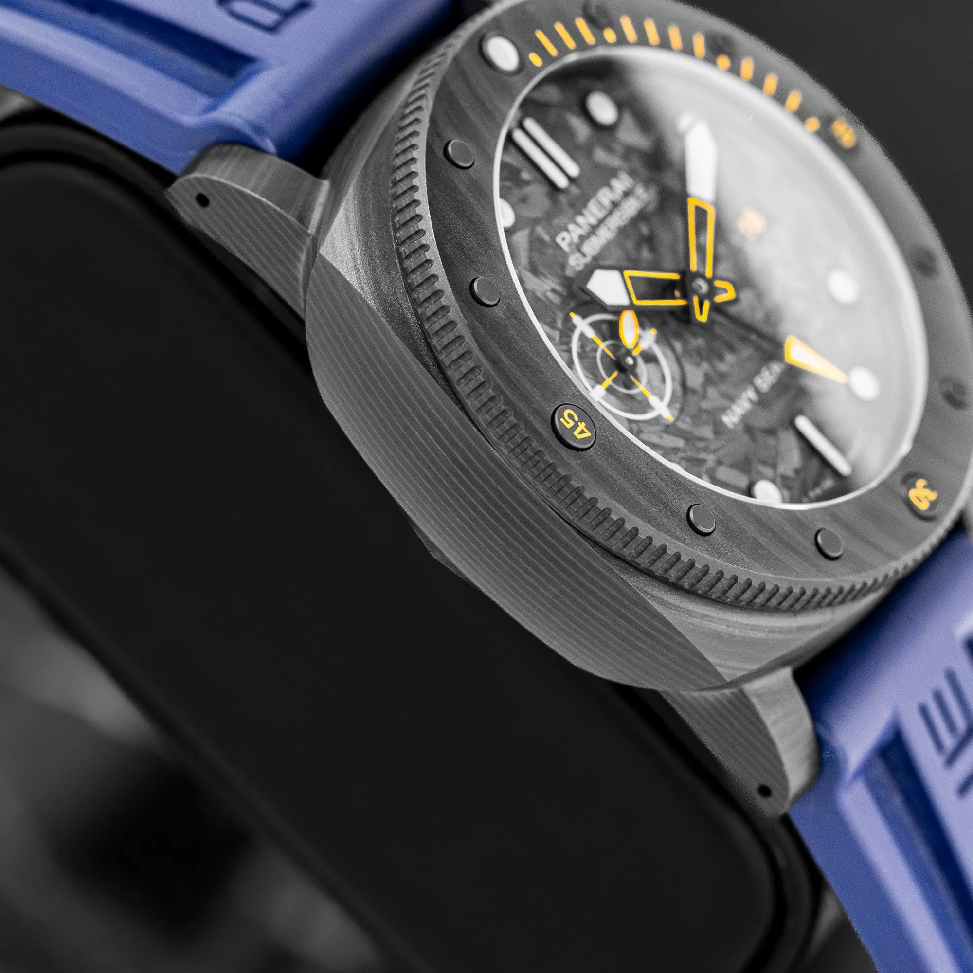 Panerai Submersible GMT Carbotech Navy Seals PAM 01324