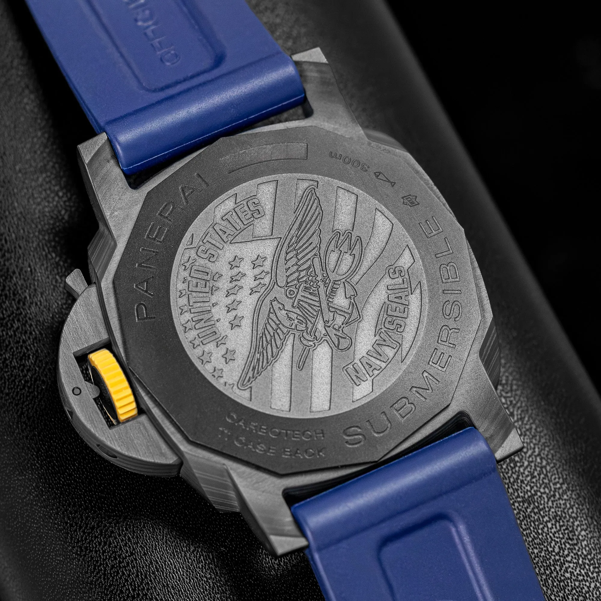 Panerai Submersible GMT Carbotech Navy Seals PAM 01324