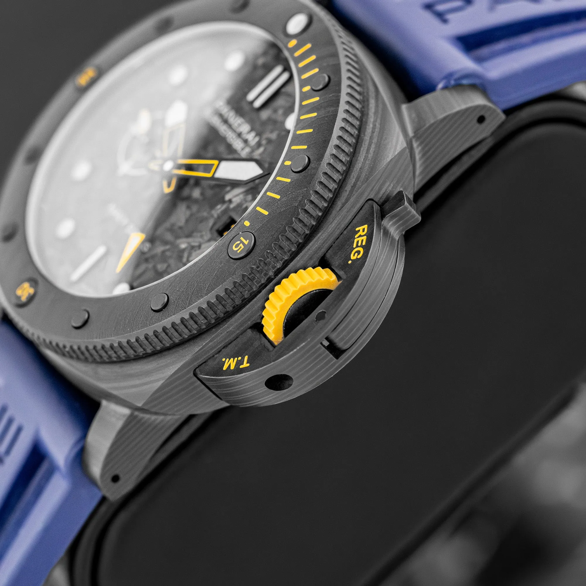 Panerai Submersible GMT Carbotech Navy Seals PAM 01324