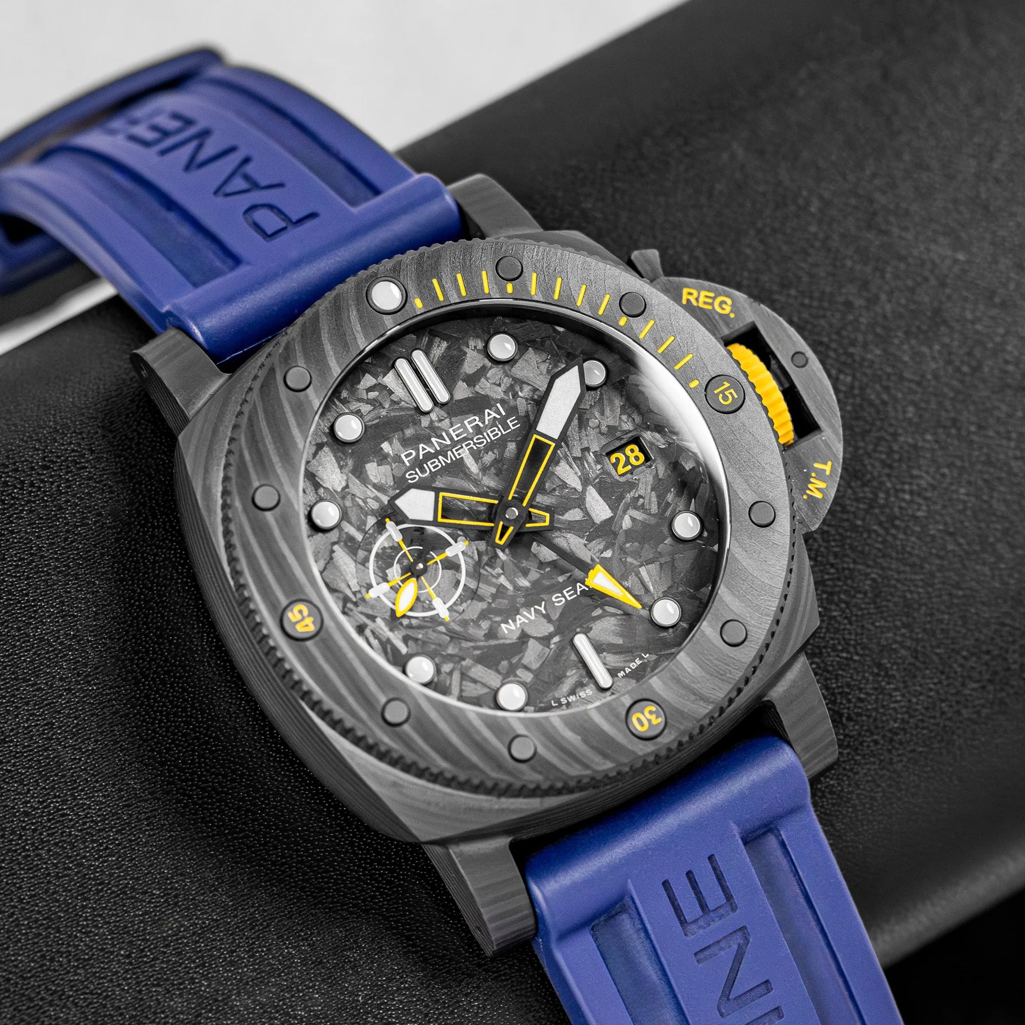 Panerai Submersible GMT Carbotech Navy Seals PAM 01324