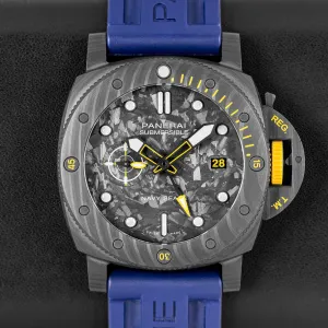 Panerai Submersible GMT Carbotech Navy Seals PAM 01324