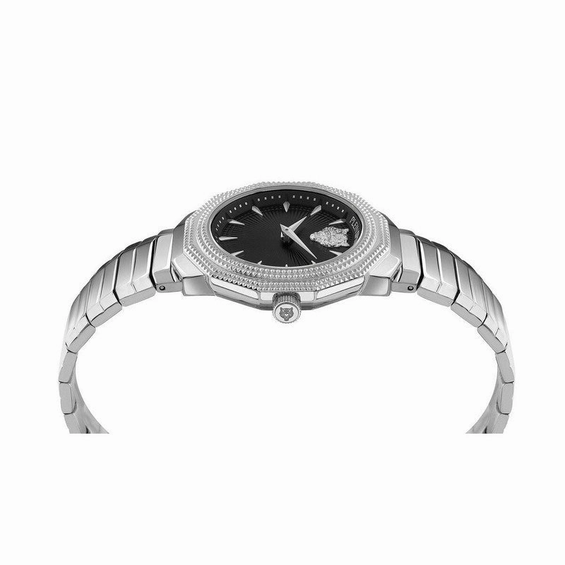 Plein Sport Dynasty Silver Analog Watch 37mm