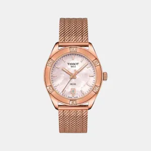 PR 100 Women Analog Stainless Steel Watch T1019103315100