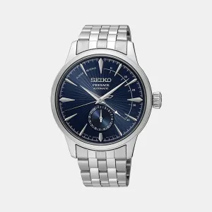 Presage Men Automatic Blue Dial Analog Stainless Steel Watch SSA347J1