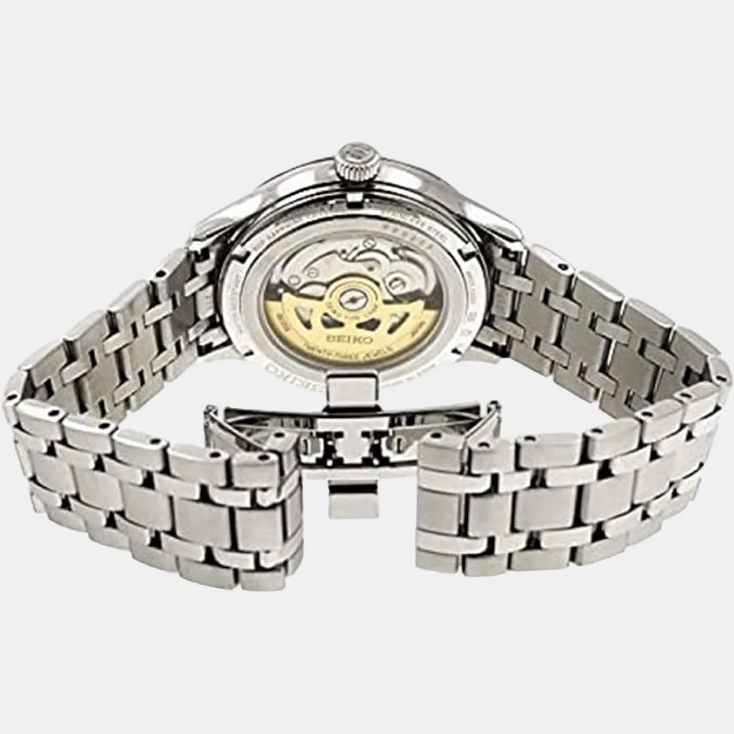 Presage Men's Blue Analog Stainless Steel Automatic Watch SRPD41J1