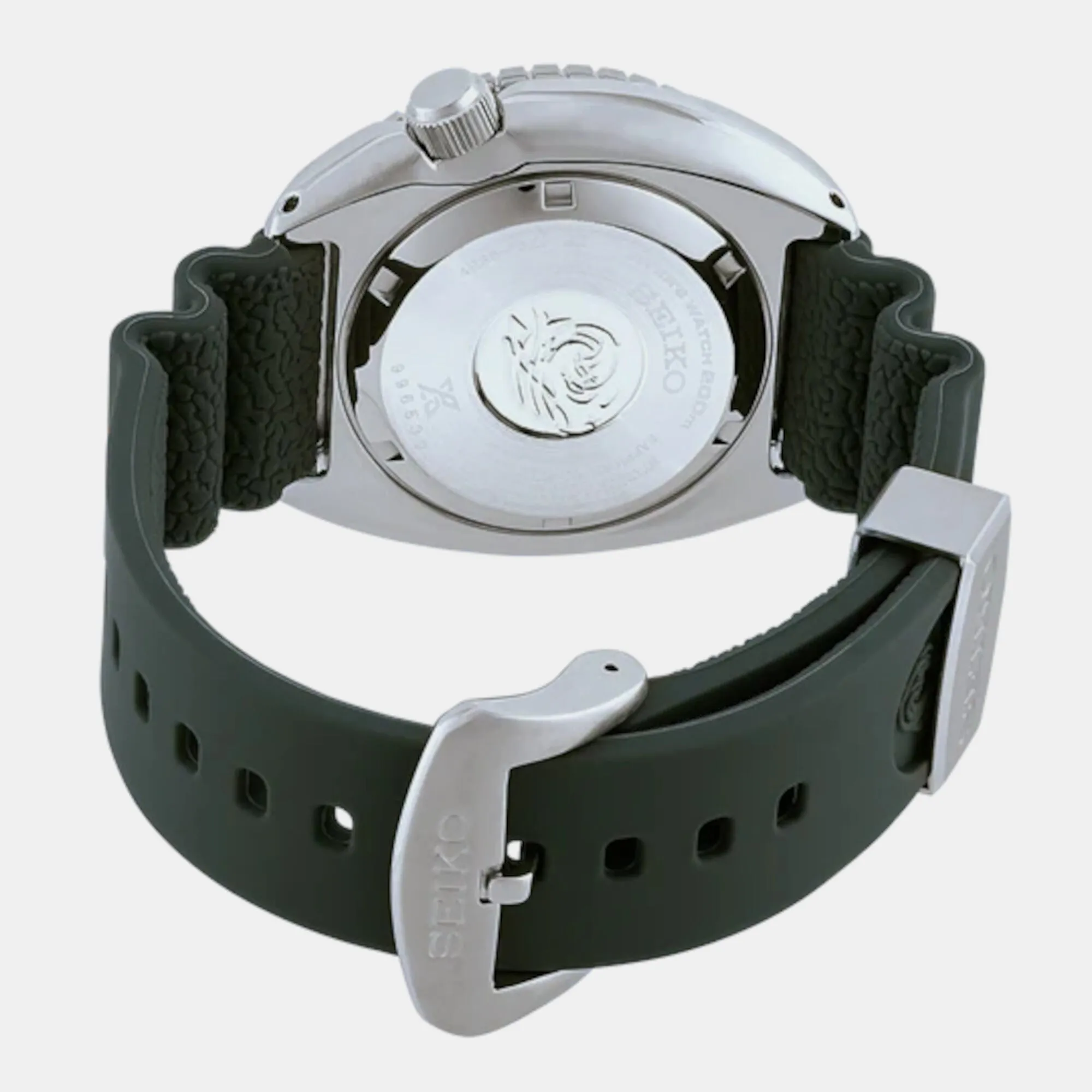 Prospex Men Automatic Green Dial Analog Silicone Watch SRPE05K1