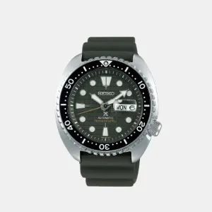 Prospex Men Automatic Green Dial Analog Silicone Watch SRPE05K1