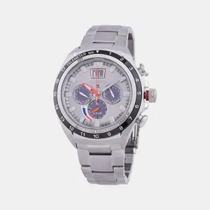 Prospex Men Solar Silver Dial Chronograph Stainless Steel Watch SSC599P1