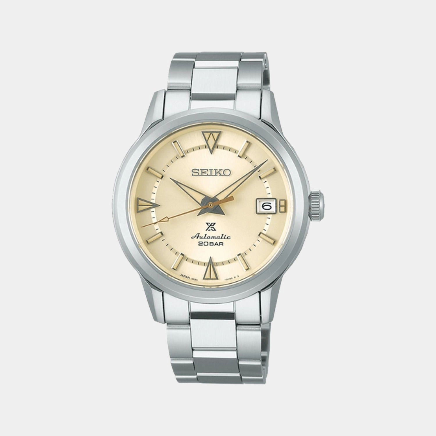 Prospex Men Automatic Beige Dial Analog Stainless Steel Watch SPB241J1