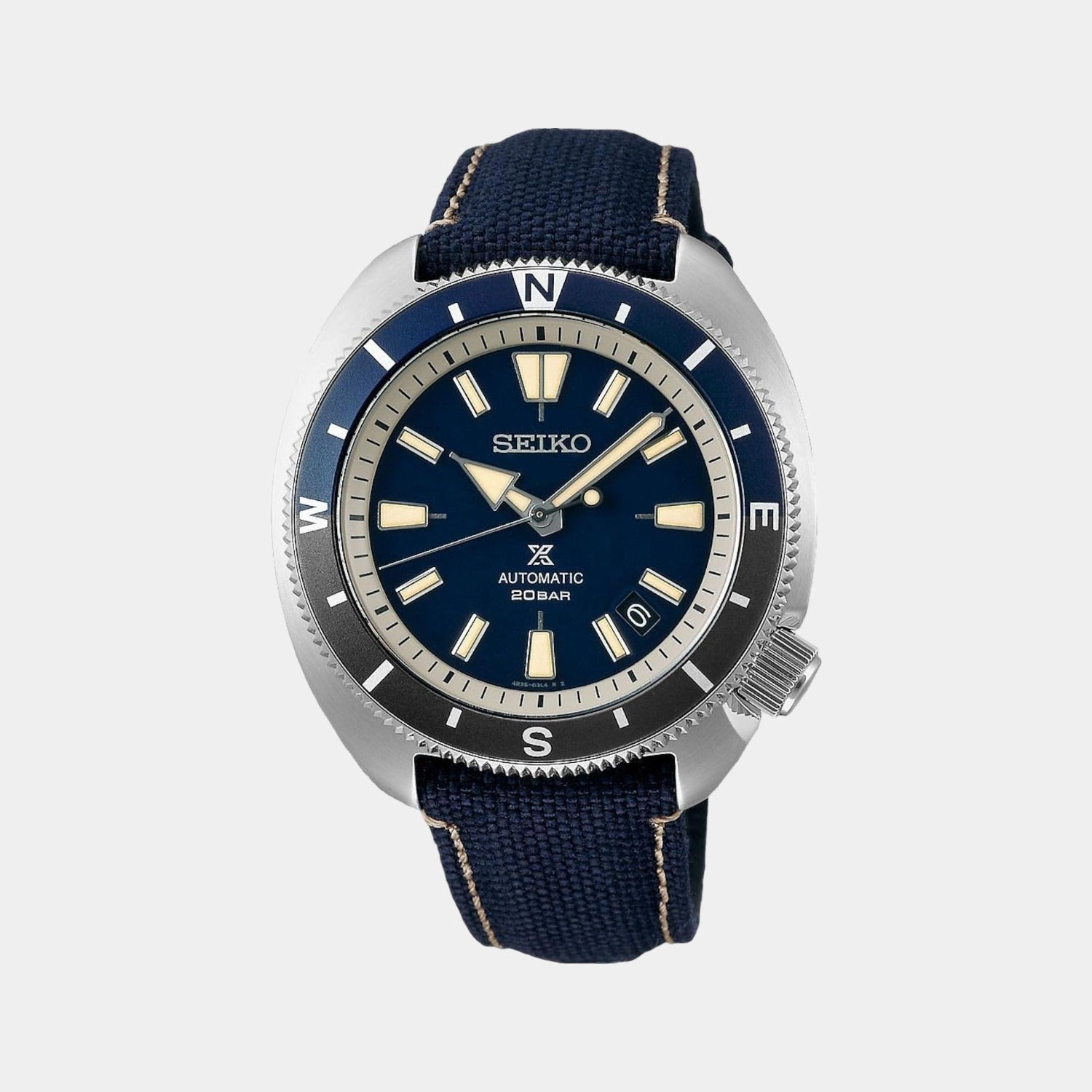 Prospex Men Automatic Blue Dial Analog Polyester Watch SRPG15K1
