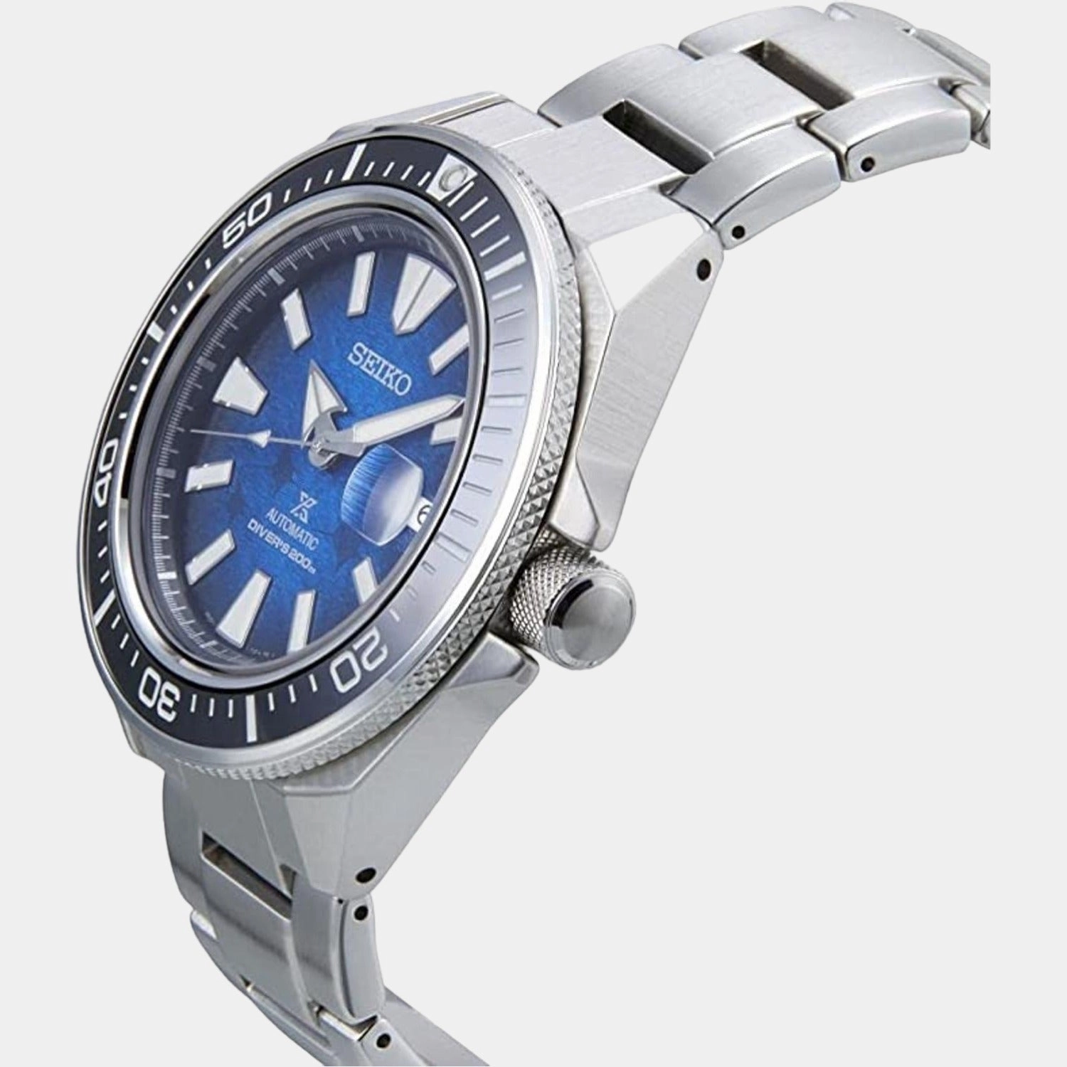 Prospex Men Automatic Blue Dial Analog Stainless Steel Watch SRPE33K1