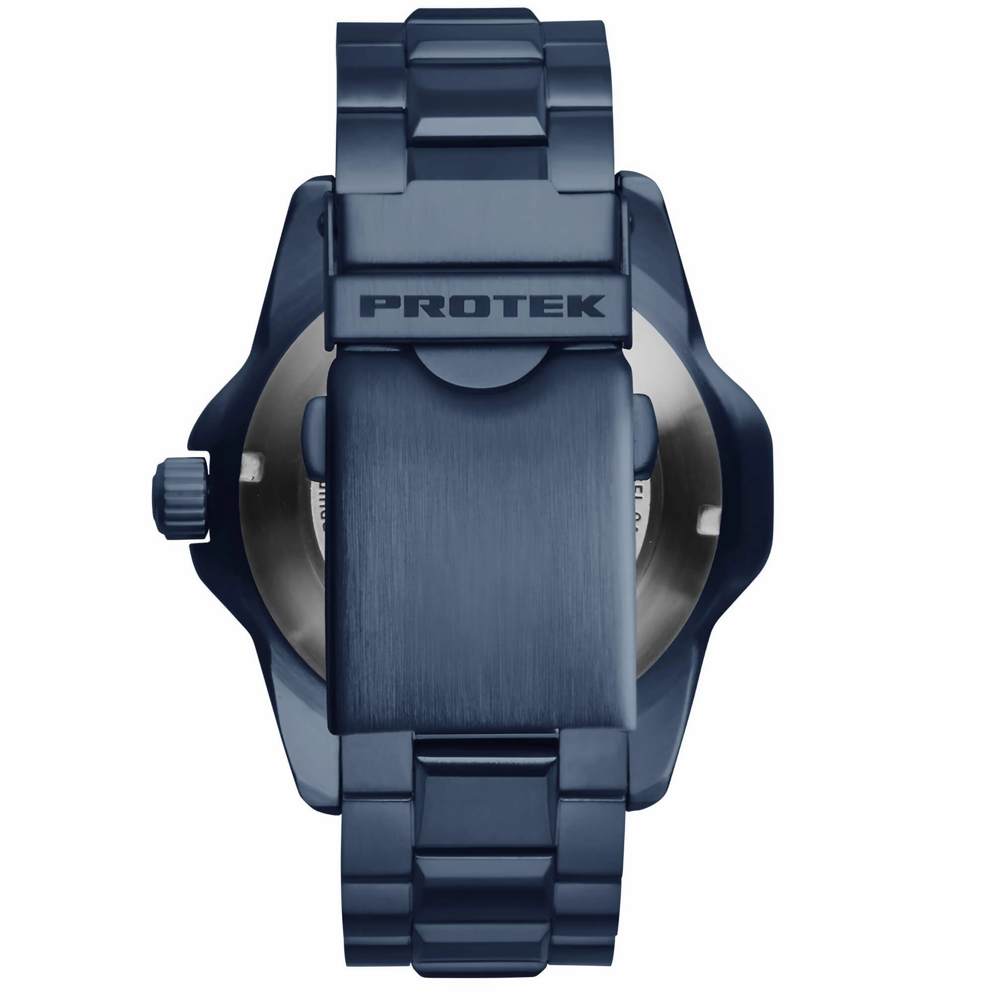 ProTek Men's Automatic Blue Stainless Steel Case & Bracelet Watch | 2213BR