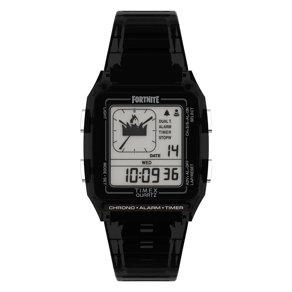 Q Timex LCA x Fortnite 35mm Resin Strap Watch