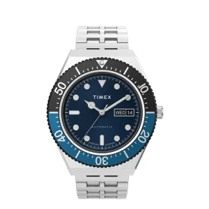 Q Timex M79 Automatic 40mm Stainless Steel Band