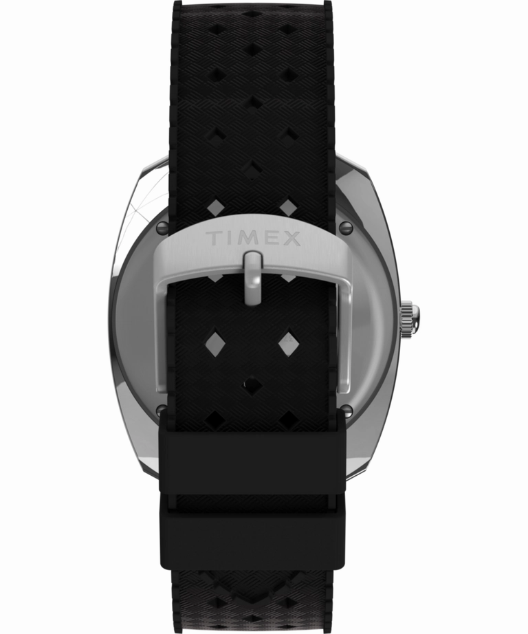 Q Timex Reissue 1971 Velocity Rubber Strap Watch TW2W22400