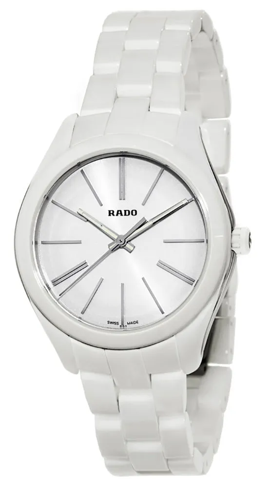 Rado HyperChrome White Ceramic R32321012 Womens Watch Sapphire Crystal Quartz