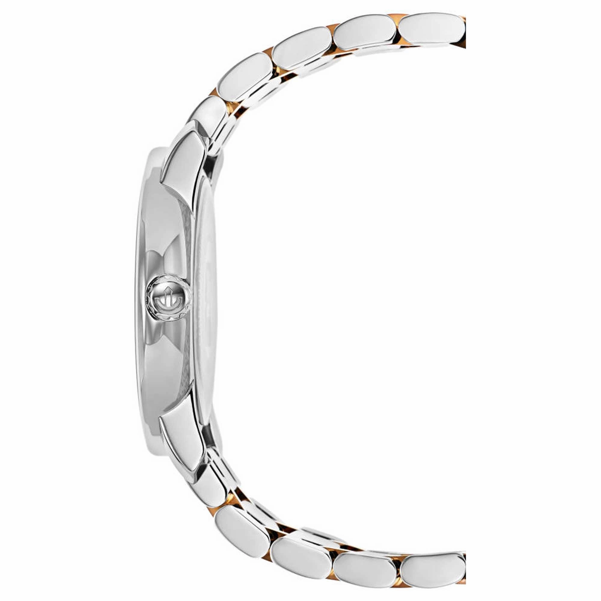 Rado Men's Quartz Watch - DiaMaster Two Tone Silver, Rose Gold Bracelet | R14078163