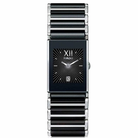 Rado Women's Quartz Watch - Integral Black and Silver Tone Bracelet | R20785172