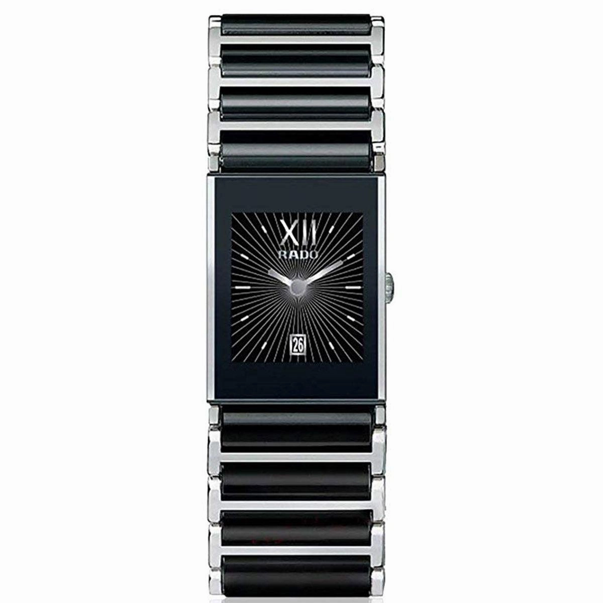 Rado Women's Quartz Watch - Integral Black and Silver Tone Bracelet | R20785172