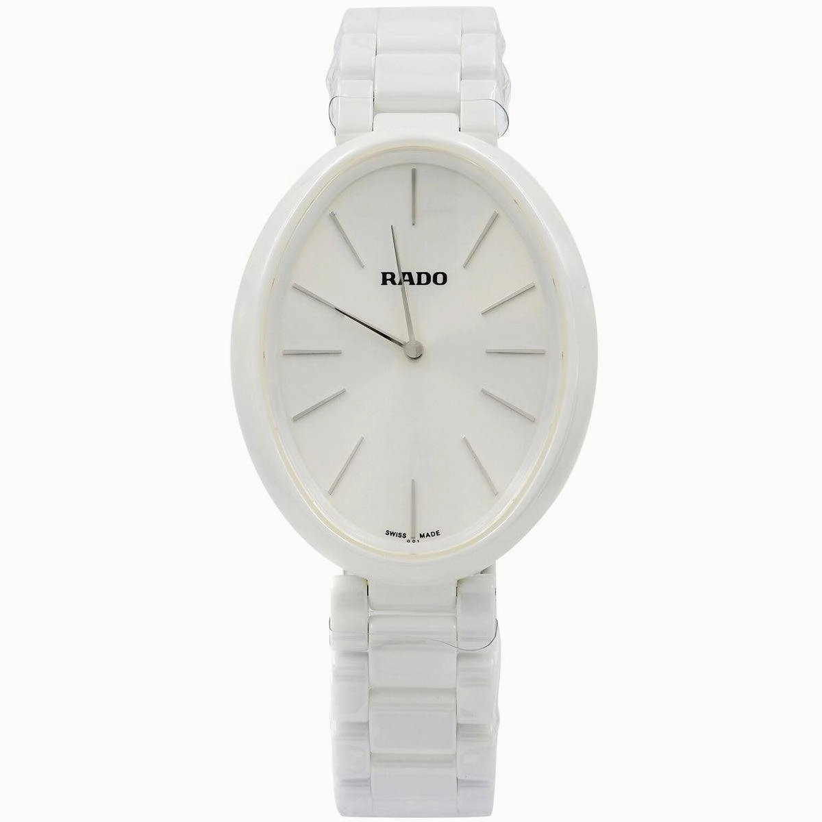 Rado Women's Swiss Quartz Watch - Esenza White Dial Ceramic Bracelet | R53092012