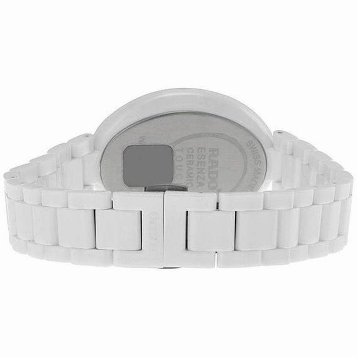 Rado Women's Swiss Quartz Watch - Esenza White Dial Ceramic Bracelet | R53092012