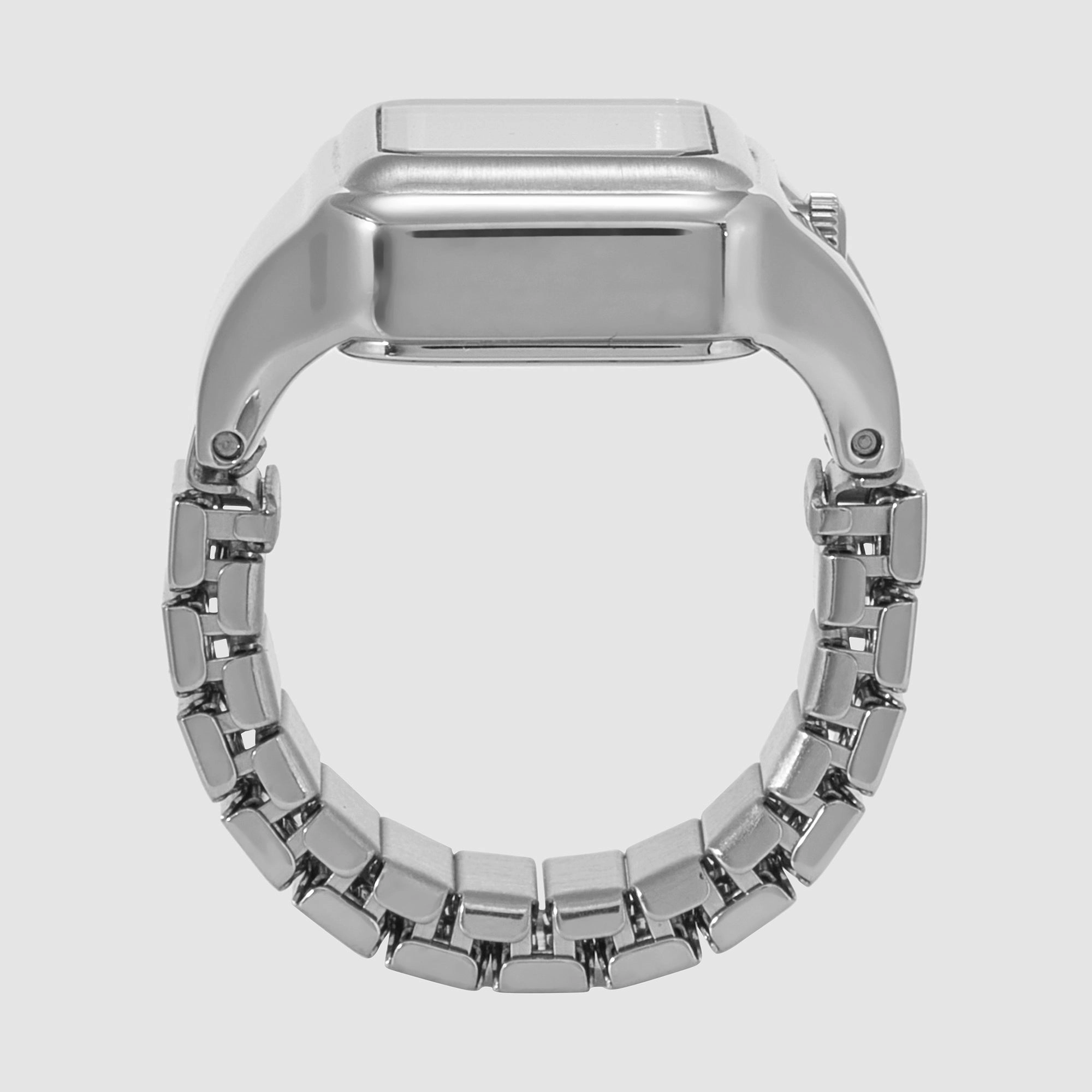 Raquel Women Quartz Silver Dial Ring Stainless Steel Watch ES5344