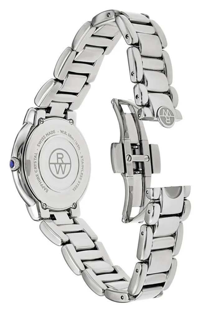 Raymond Weil Jasmine Stainless Steel & Diamond Womens Luxury Watch Calendar 5229-STS-01659