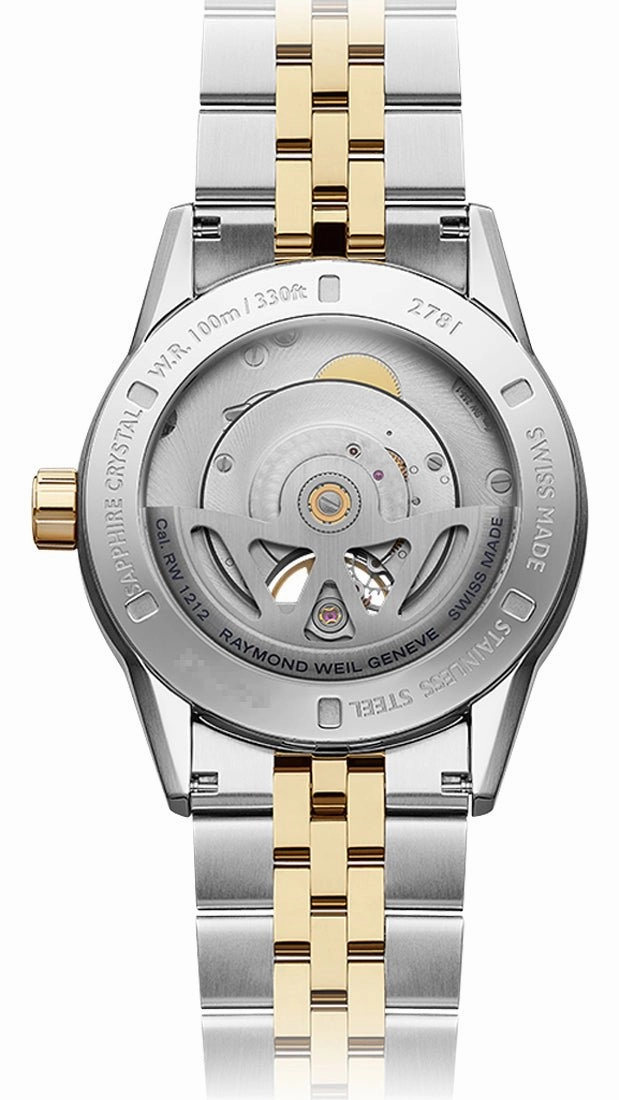Raymond Weil Freelancer Automatic Two-Tone Stainless Steel Gray Dial Mens Watch 2781-STP-60051