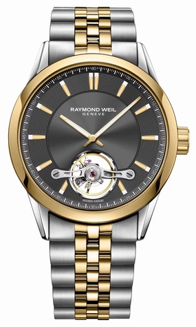 Raymond Weil Freelancer Automatic Two-Tone Stainless Steel Gray Dial Mens Watch 2781-STP-60051