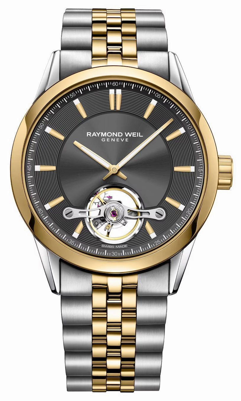 Raymond Weil Freelancer Automatic Two-Tone Stainless Steel Gray Dial Mens Watch 2781-STP-60051