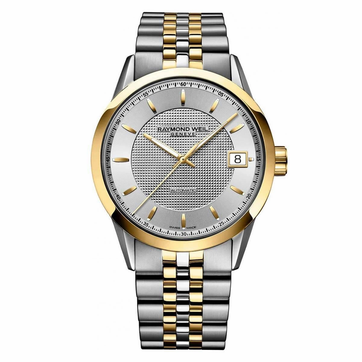 Raymond Weil Men's Automatic Watch - Freelancer Power Reserve Silver Dial | 2740-STP-65021