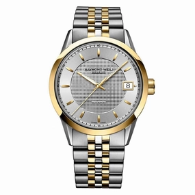 Raymond Weil Men's Automatic Watch - Freelancer Power Reserve Silver Dial | 2740-STP-65021