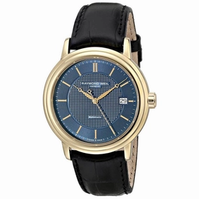 Raymond Weil Men's Automatic Watch - Maestro Blue Dial Black Strap | 2837-PC-50001