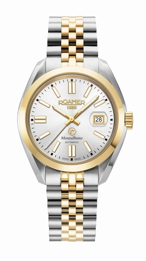 Roamer -  996983 47 15 20 - MONTALBANO Automatic Stainless Steel Watch for Men's