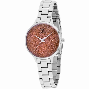 Roberto Bianci Women's Watch - Gemma Peach Dial Stainless Steel Bracelet | RB0245