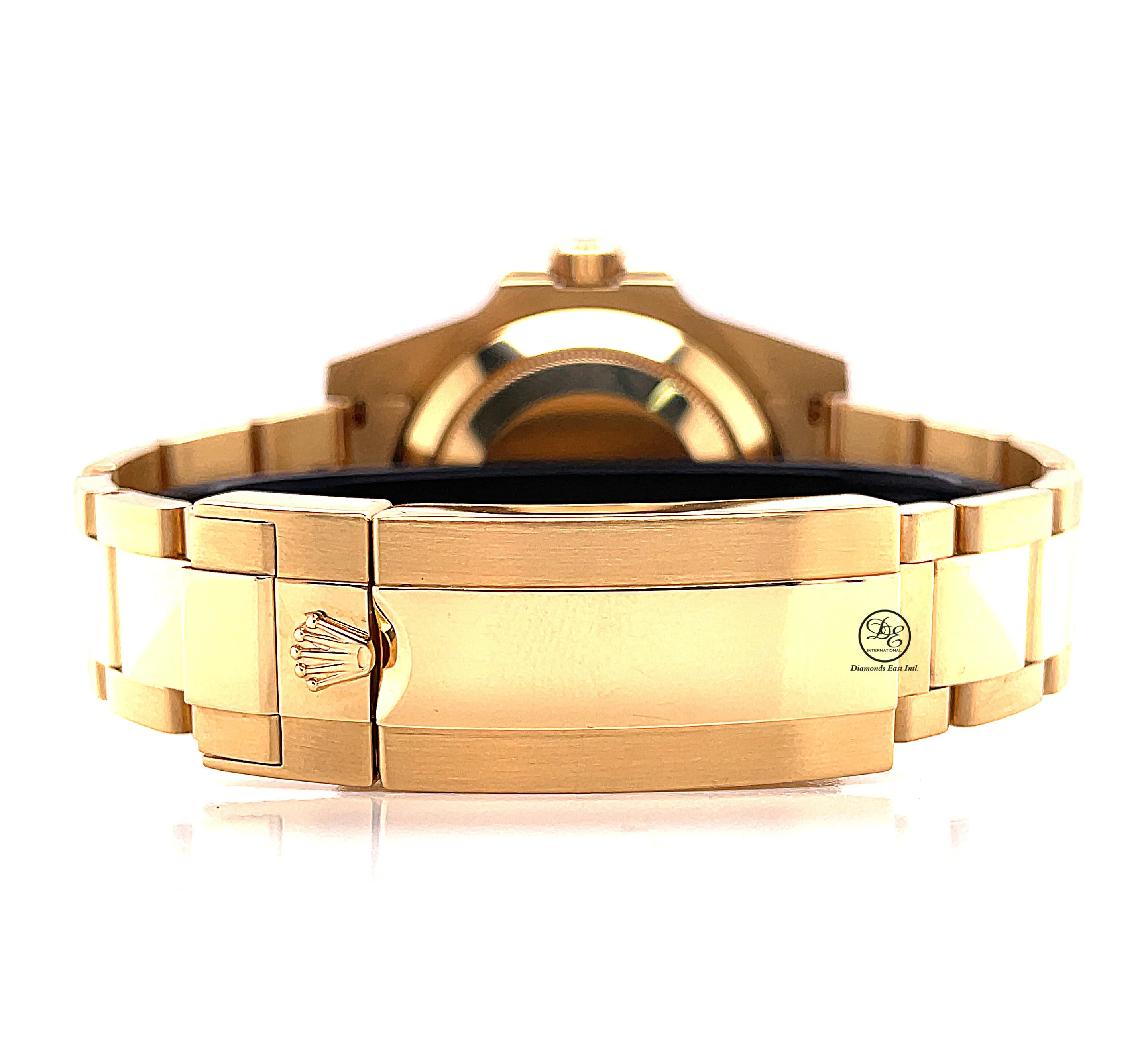 Rolex 116618lb Submariner Date Blue SERTI Factory Diamond Dial Ceramic Bezel 18k Solid Gold