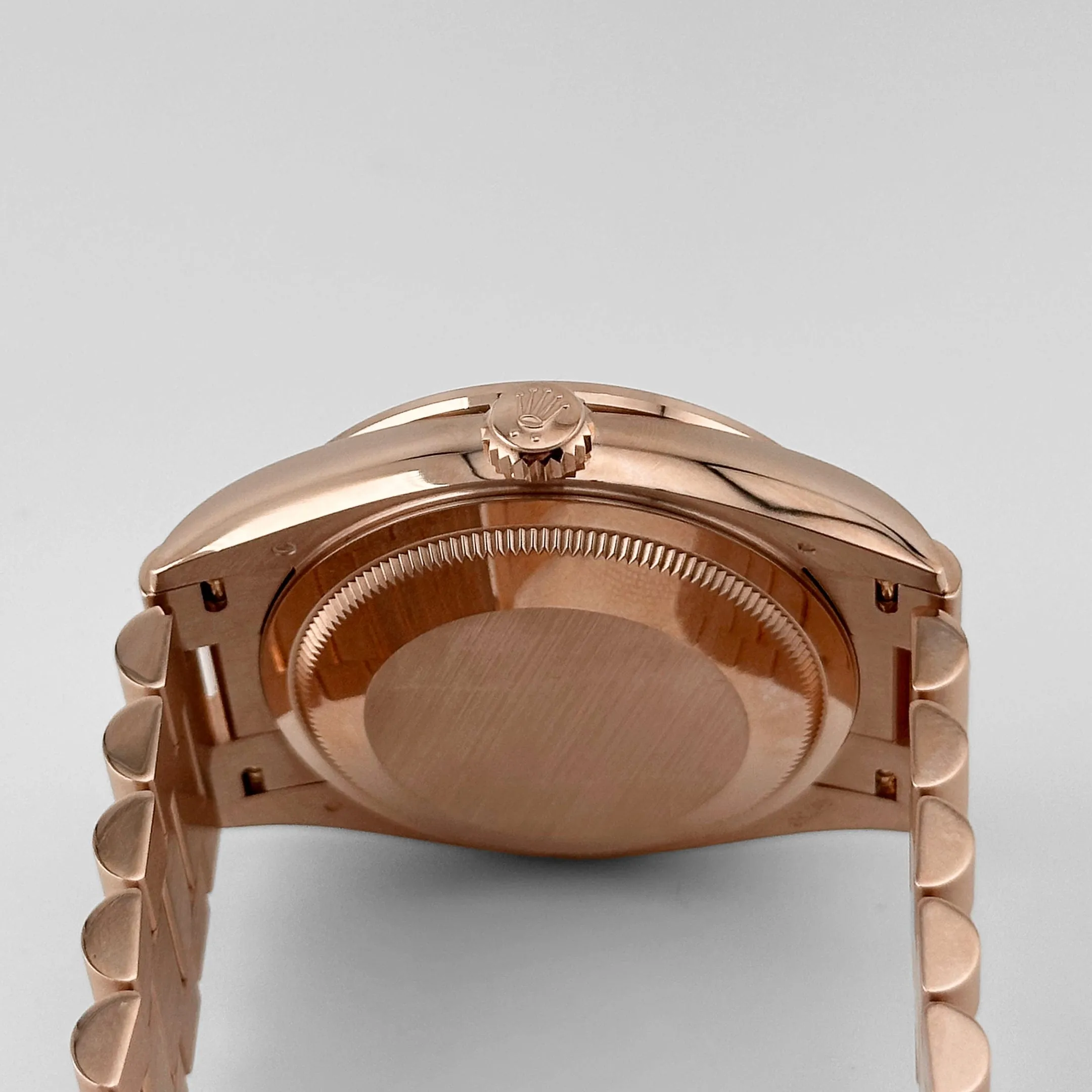 Rolex Day-Date 36 128345RBR Rose Gold Mother of Pearl Diamond Bezel (2025)