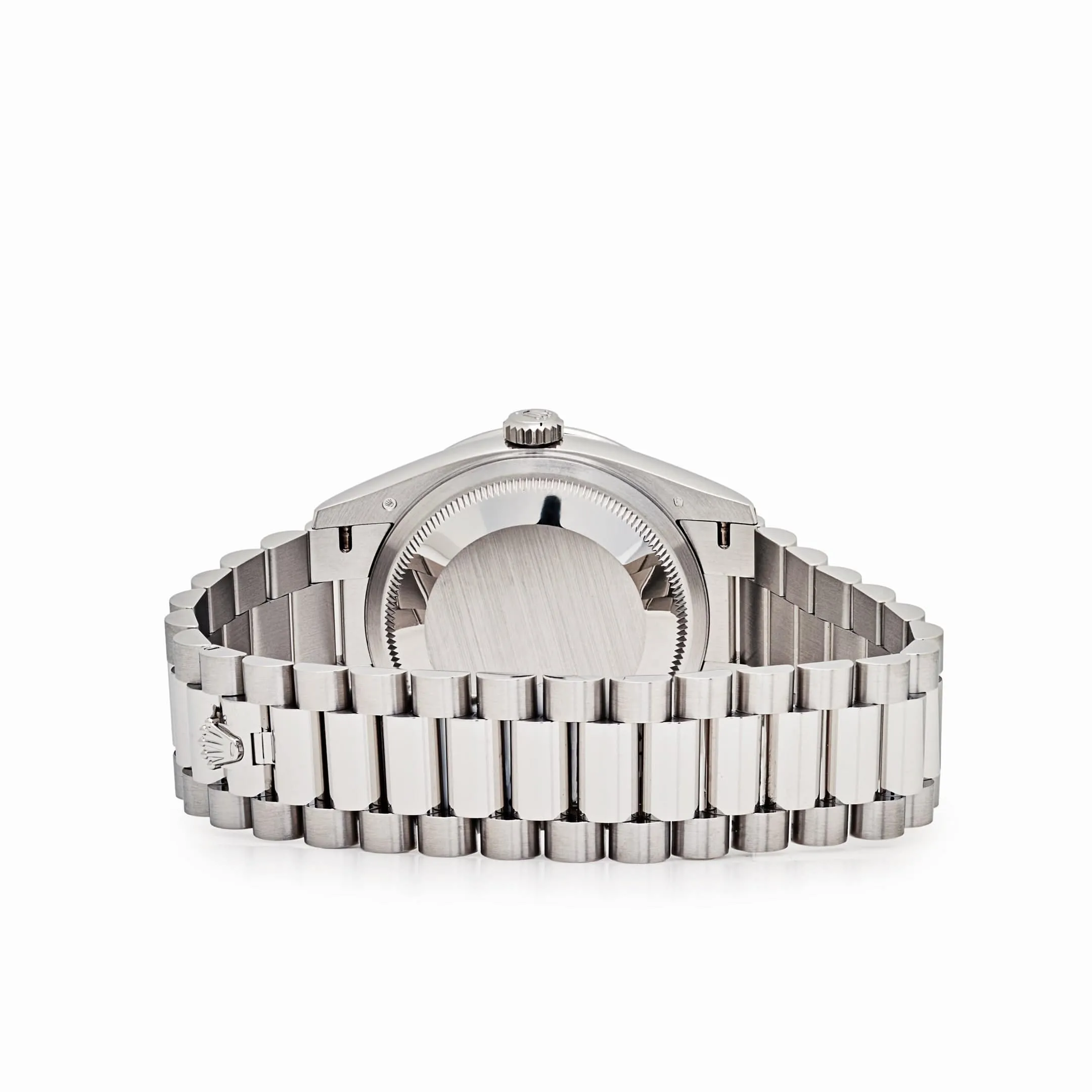 Rolex Day-Date 36 128396TBR Platinum Pink Opal Diamond Dial and Bezel (2023)