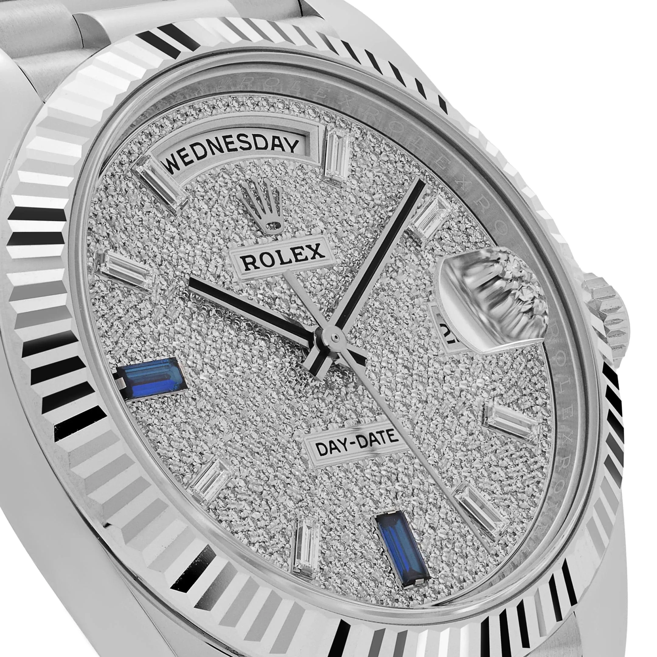 Rolex Day-Date 40 228236 Platinum Pav Diamond Dial (2023)
