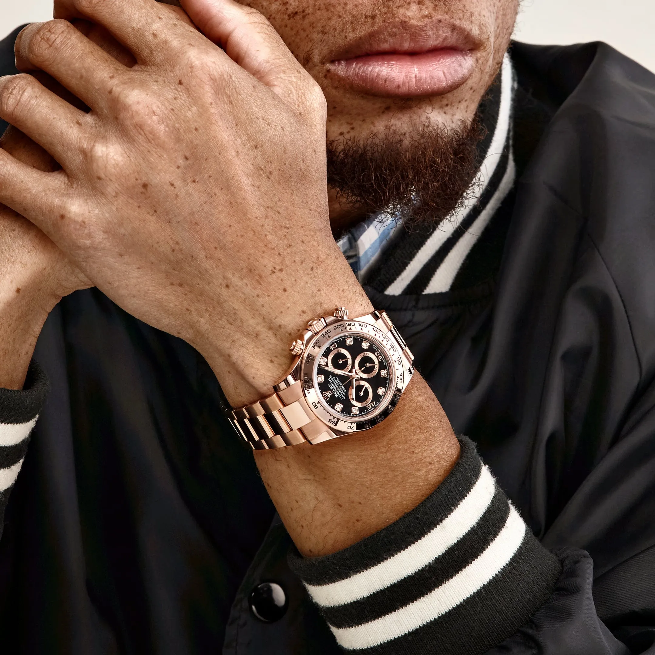 Rolex Daytona 116505 Rose Gold Black Diamond Dial (2022)