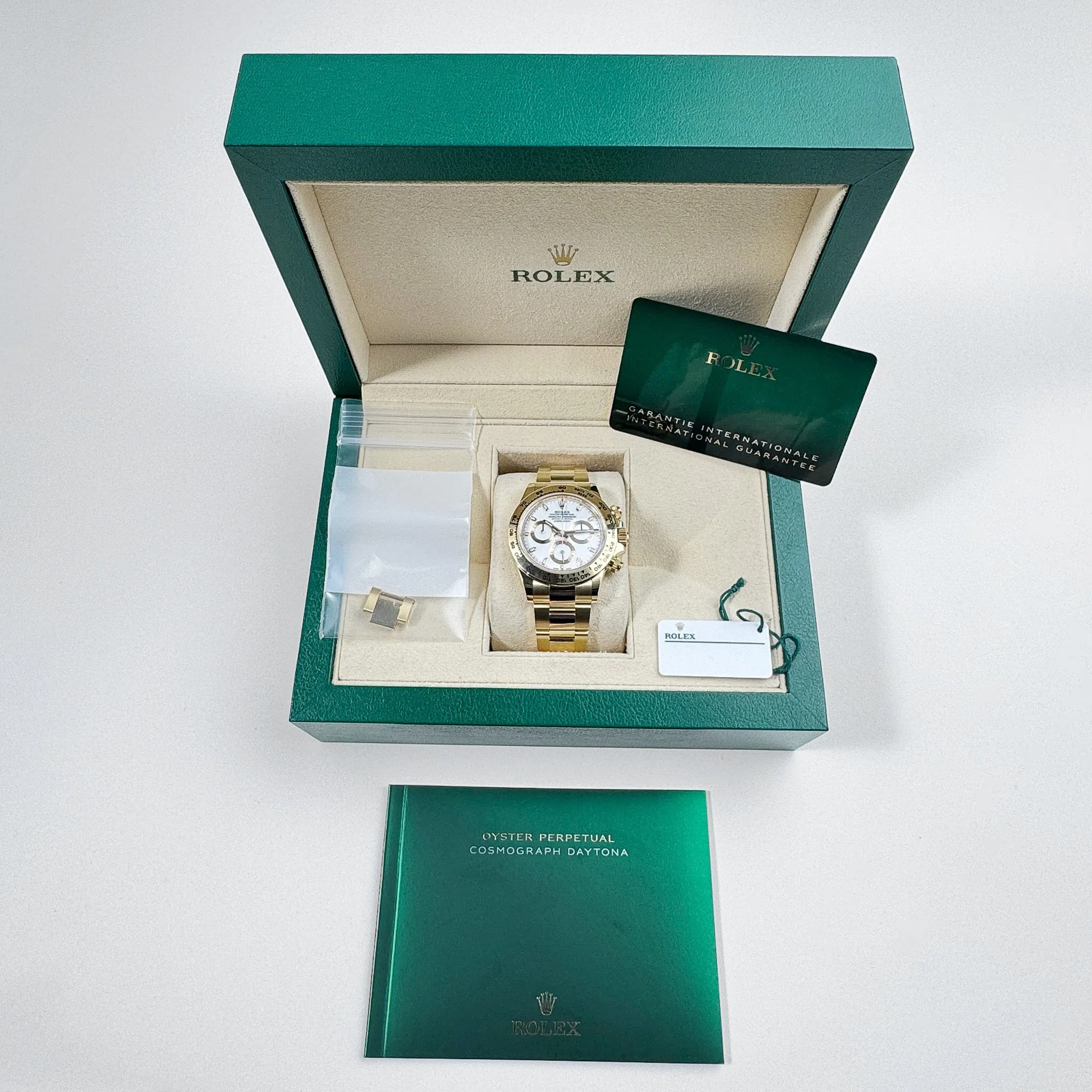 Rolex Daytona 116508 Yellow Gold White Dial (2021)